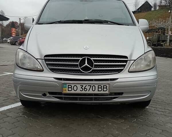 Серый Мерседес Вито, объемом двигателя 2.99 л и пробегом 496 тыс. км за 10000 $, фото 1 на Automoto.ua