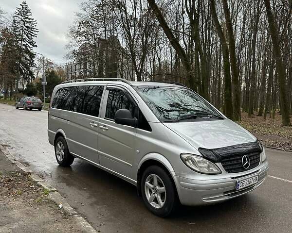 Серый Мерседес Вито, объемом двигателя 2.2 л и пробегом 340 тыс. км за 8999 $, фото 1 на Automoto.ua