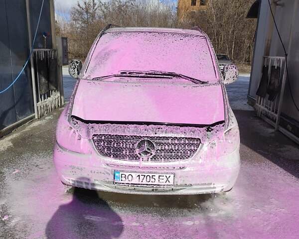 Серый Мерседес Вито, объемом двигателя 2.15 л и пробегом 356 тыс. км за 10800 $, фото 1 на Automoto.ua