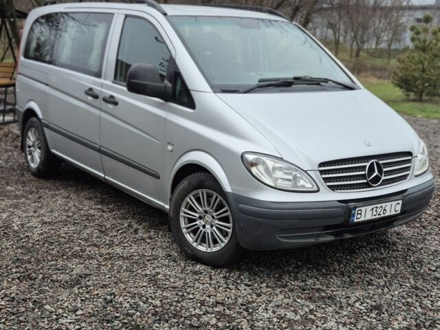 Серый Мерседес Вито, объемом двигателя 2.1 л и пробегом 270 тыс. км за 8200 $, фото 1 на Automoto.ua