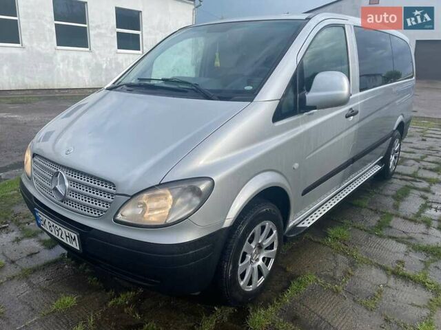 Серый Мерседес Вито, объемом двигателя 2.15 л и пробегом 460 тыс. км за 8299 $, фото 1 на Automoto.ua