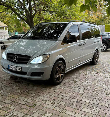 Серый Мерседес Вито, объемом двигателя 2.2 л и пробегом 400 тыс. км за 9000 $, фото 1 на Automoto.ua