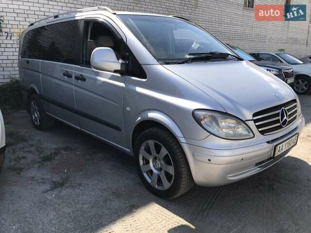 Серый Мерседес Вито, объемом двигателя 2.15 л и пробегом 370 тыс. км за 10800 $, фото 1 на Automoto.ua
