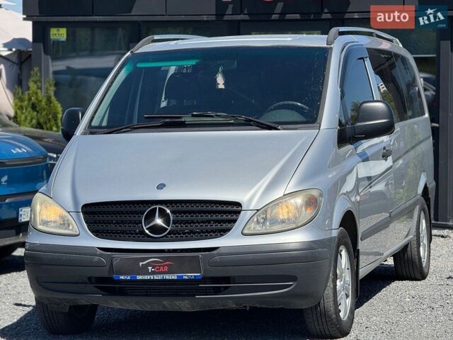 Серый Мерседес Вито, объемом двигателя 2.2 л и пробегом 267 тыс. км за 8999 $, фото 1 на Automoto.ua