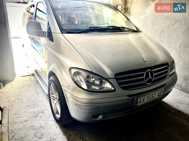 Серый Мерседес Вито, объемом двигателя 3 л и пробегом 315 тыс. км за 13300 $, фото 1 на Automoto.ua
