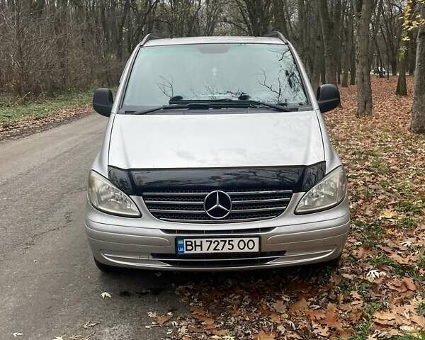 Сірий Мерседес Віто, об'ємом двигуна 2.2 л та пробігом 346 тис. км за 12100 $, фото 1 на Automoto.ua