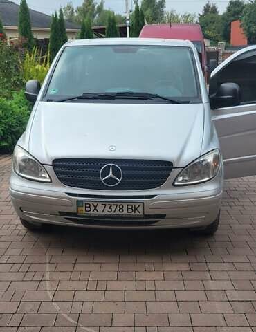 Серый Мерседес Вито, объемом двигателя 2.15 л и пробегом 199 тыс. км за 12500 $, фото 1 на Automoto.ua