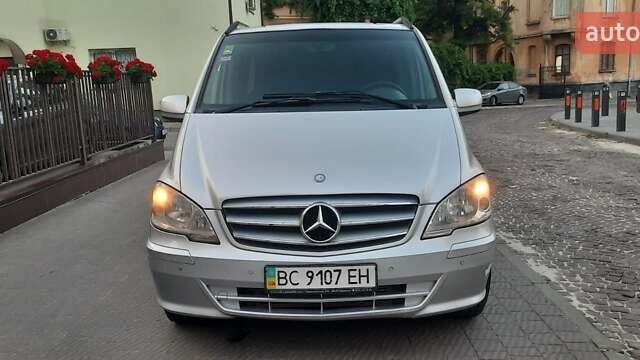 Серый Мерседес Вито, объемом двигателя 3 л и пробегом 255 тыс. км за 16500 $, фото 1 на Automoto.ua