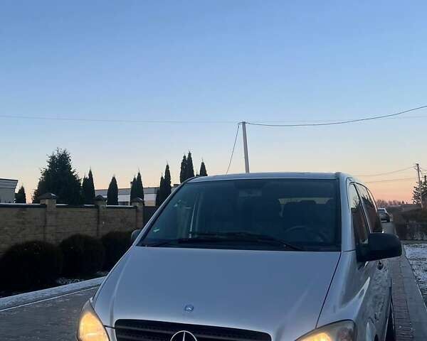 Серый Мерседес Вито, объемом двигателя 2.2 л и пробегом 321 тыс. км за 11800 $, фото 1 на Automoto.ua