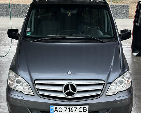 Сірий Мерседес Віто, об'ємом двигуна 2.14 л та пробігом 319 тис. км за 13500 $, фото 1 на Automoto.ua