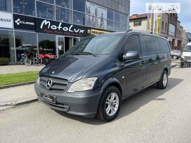 Серый Мерседес Вито, объемом двигателя 2.14 л и пробегом 287 тыс. км за 12950 $, фото 1 на Automoto.ua