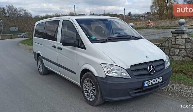 Серый Мерседес Вито, объемом двигателя 2.2 л и пробегом 407 тыс. км за 12500 $, фото 1 на Automoto.ua