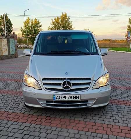 Серый Мерседес Вито, объемом двигателя 2.14 л и пробегом 283 тыс. км за 14500 $, фото 1 на Automoto.ua