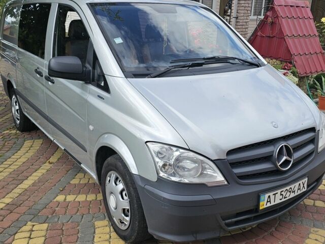 Серый Мерседес Вито, объемом двигателя 2.1 л и пробегом 328 тыс. км за 10100 $, фото 1 на Automoto.ua