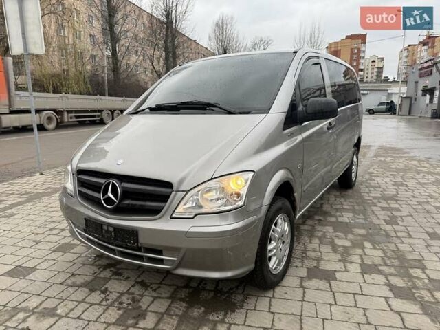 Серый Мерседес Вито, объемом двигателя 2.14 л и пробегом 370 тыс. км за 10500 $, фото 1 на Automoto.ua