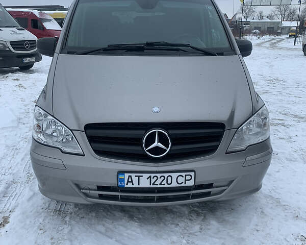 Серый Мерседес Вито, объемом двигателя 2.14 л и пробегом 400 тыс. км за 12500 $, фото 1 на Automoto.ua