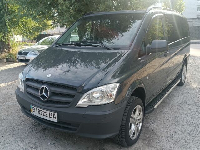 Серый Мерседес Вито, объемом двигателя 2 л и пробегом 340 тыс. км за 18500 $, фото 1 на Automoto.ua