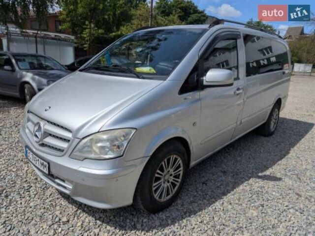 Серый Мерседес Вито, объемом двигателя 2.14 л и пробегом 400 тыс. км за 11500 $, фото 1 на Automoto.ua
