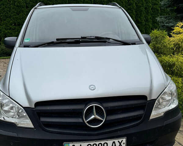 Серый Мерседес Вито, объемом двигателя 2.14 л и пробегом 163 тыс. км за 11200 $, фото 1 на Automoto.ua
