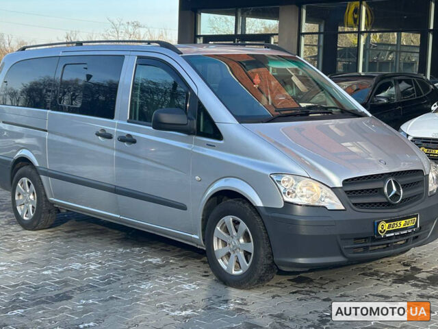 Серый Мерседес Вито, объемом двигателя 2.2 л и пробегом 268 тыс. км за 15100 $, фото 1 на Automoto.ua