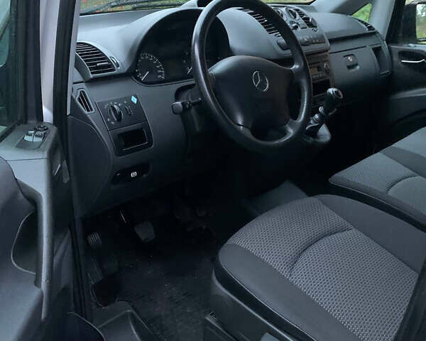 Сірий Мерседес Віто, об'ємом двигуна 2.1 л та пробігом 200 тис. км за 16300 $, фото 1 на Automoto.ua