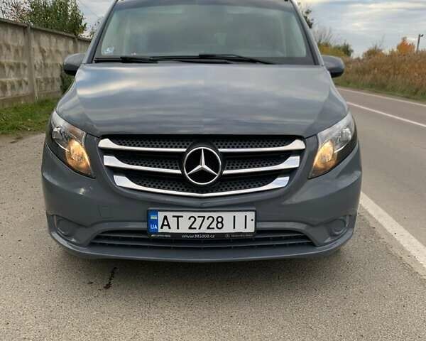 Серый Мерседес Вито, объемом двигателя 2.14 л и пробегом 100 тыс. км за 29500 $, фото 1 на Automoto.ua