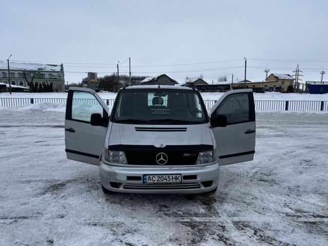 Серый Мерседес Вито, объемом двигателя 2.1 л и пробегом 450 тыс. км за 4500 $, фото 1 на Automoto.ua