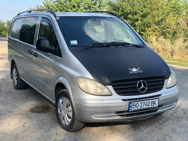 Серый Мерседес Вито, объемом двигателя 2.1 л и пробегом 399 тыс. км за 7328 $, фото 1 на Automoto.ua