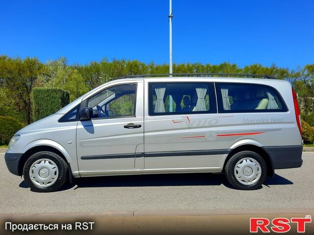 Серый Мерседес Вито, объемом двигателя 22 л и пробегом 149 тыс. км за 12300 $, фото 1 на Automoto.ua