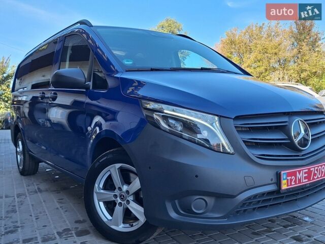 Синий Мерседес Вито, объемом двигателя 2 л и пробегом 121 тыс. км за 34900 $, фото 1 на Automoto.ua