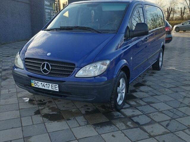 Синій Мерседес Віто, об'ємом двигуна 2.1 л та пробігом 285 тис. км за 6500 $, фото 1 на Automoto.ua
