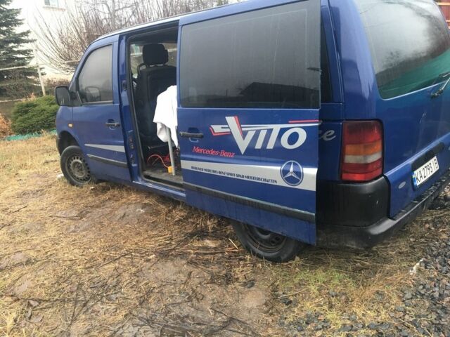 Синий Мерседес Вито, объемом двигателя 0 л и пробегом 3 тыс. км за 2600 $, фото 1 на Automoto.ua
