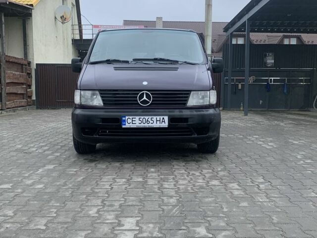Синий Мерседес Вито, объемом двигателя 2.2 л и пробегом 350 тыс. км за 4500 $, фото 1 на Automoto.ua