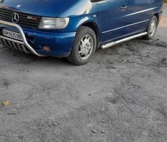 Мерседес Вито 2001 в Житомире на Automoto.ua Синий Мерседес Вито, объемом двигателя 2.1 л и пробегом 354 тыс. км за 4300 $, фото 1 на Automoto.ua