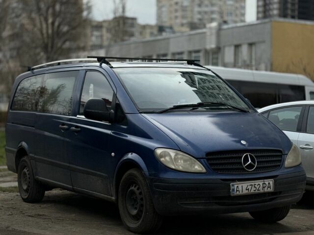 Синій Мерседес Віто, об'ємом двигуна 2.1 л та пробігом 730 тис. км за 3300 $, фото 1 на Automoto.ua