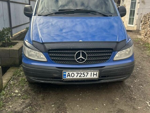 Синій Мерседес Віто, об'ємом двигуна 2.1 л та пробігом 297 тис. км за 12000 $, фото 1 на Automoto.ua