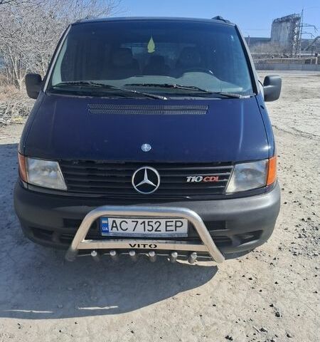 Синій Мерседес Віто, об'ємом двигуна 2.15 л та пробігом 416 тис. км за 4500 $, фото 1 на Automoto.ua