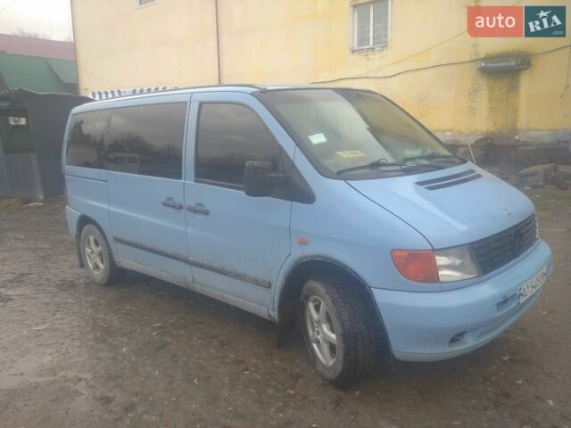 Синій Мерседес Віто, об'ємом двигуна 2.1 л та пробігом 380 тис. км за 4500 $, фото 1 на Automoto.ua