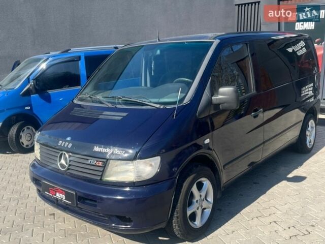Синий Мерседес Вито, объемом двигателя 2.15 л и пробегом 321 тыс. км за 3500 $, фото 1 на Automoto.ua