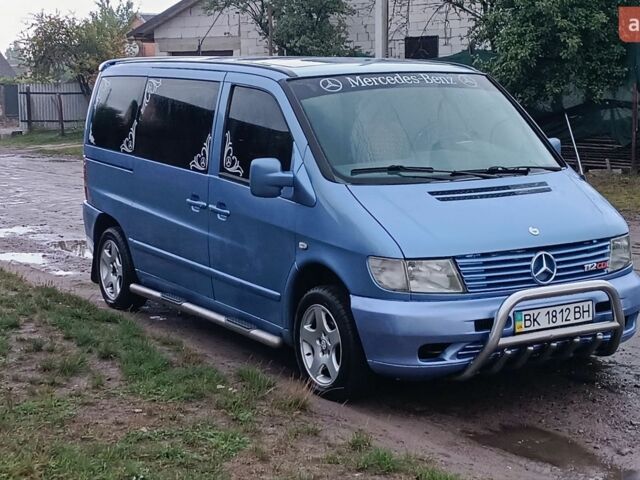 Синій Мерседес Віто, об'ємом двигуна 2.2 л та пробігом 400 тис. км за 4750 $, фото 1 на Automoto.ua