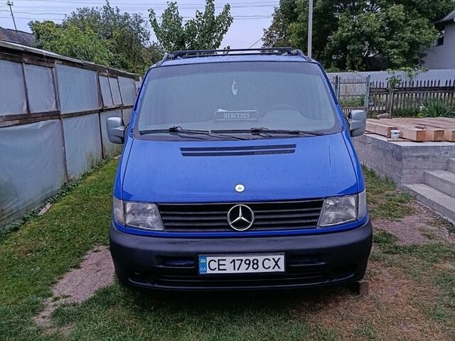Синий Мерседес Вито, объемом двигателя 2.15 л и пробегом 495 тыс. км за 4500 $, фото 1 на Automoto.ua