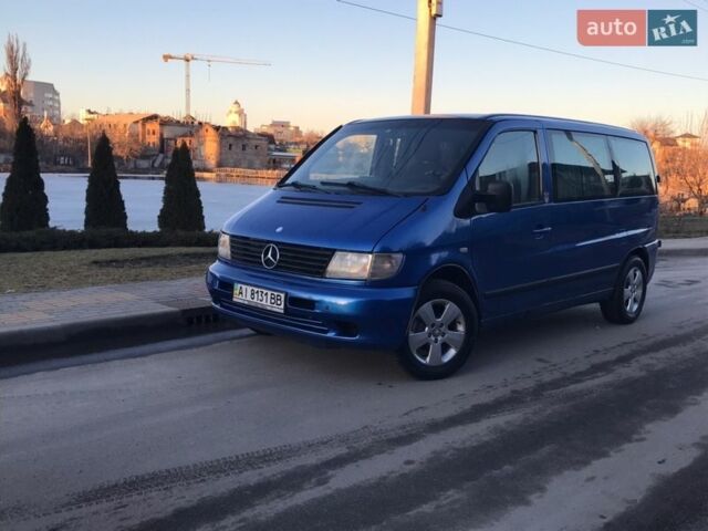 Синий Мерседес Вито, объемом двигателя 2.15 л и пробегом 155 тыс. км за 5700 $, фото 1 на Automoto.ua