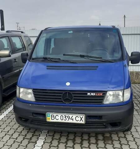 Синій Мерседес Віто, об'ємом двигуна 2.2 л та пробігом 342 тис. км за 5500 $, фото 1 на Automoto.ua