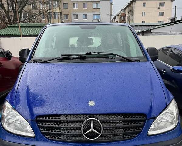 Синий Мерседес Вито, объемом двигателя 2.15 л и пробегом 585 тыс. км за 4600 $, фото 1 на Automoto.ua