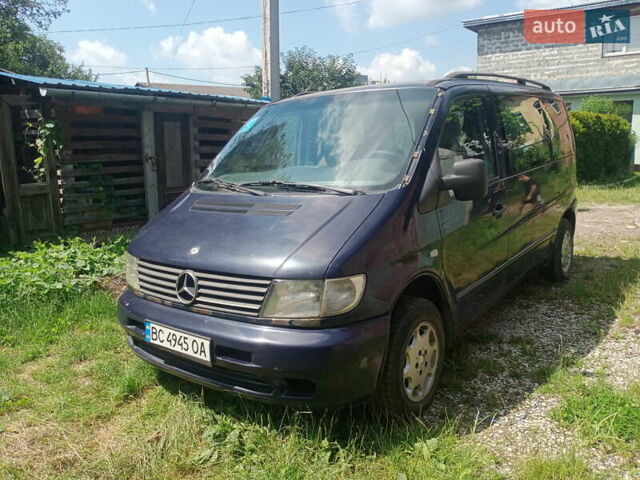 Синій Мерседес Віто, об'ємом двигуна 2.15 л та пробігом 400 тис. км за 5400 $, фото 1 на Automoto.ua