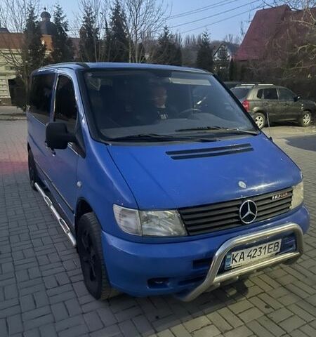 Синій Мерседес Віто, об'ємом двигуна 2.15 л та пробігом 350 тис. км за 5100 $, фото 1 на Automoto.ua