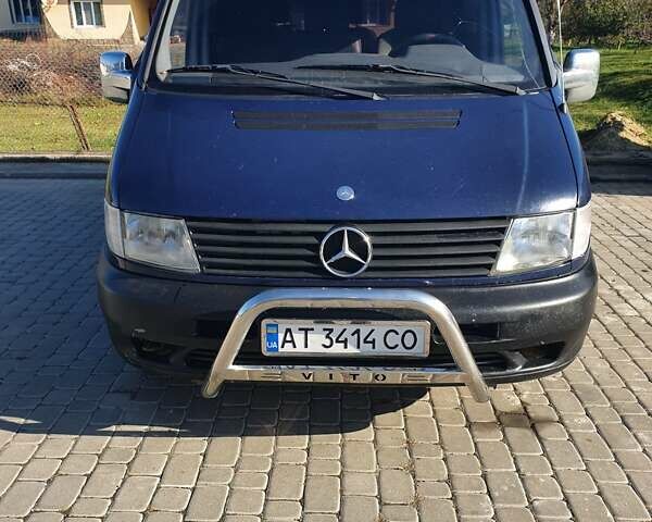 Синій Мерседес Віто, об'ємом двигуна 2.15 л та пробігом 350 тис. км за 6200 $, фото 1 на Automoto.ua