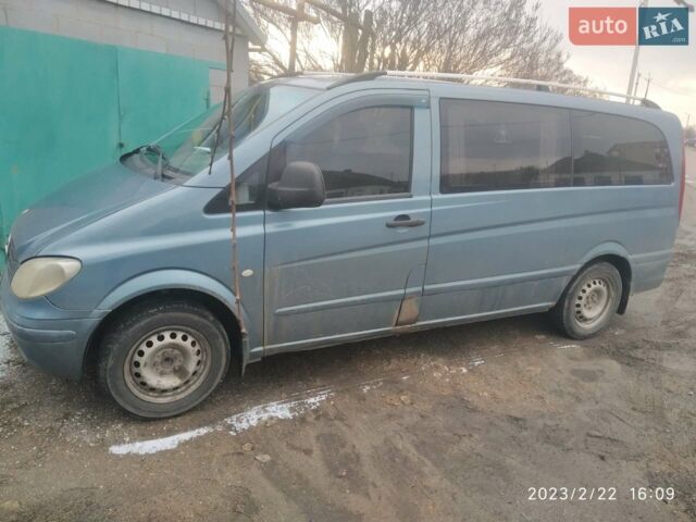 Синій Мерседес Віто, об'ємом двигуна 2.2 л та пробігом 350 тис. км за 6071 $, фото 1 на Automoto.ua