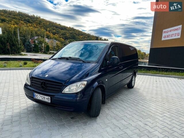 Синий Мерседес Вито, объемом двигателя 2.15 л и пробегом 373 тыс. км за 6750 $, фото 1 на Automoto.ua