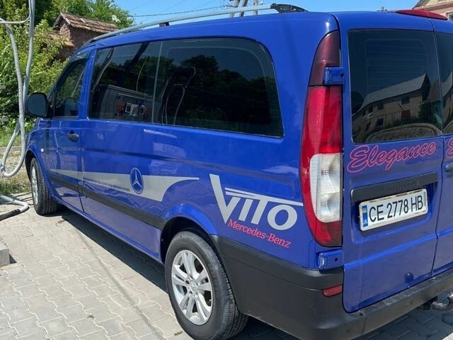 Синий Мерседес Вито, объемом двигателя 2.15 л и пробегом 400 тыс. км за 7100 $, фото 1 на Automoto.ua